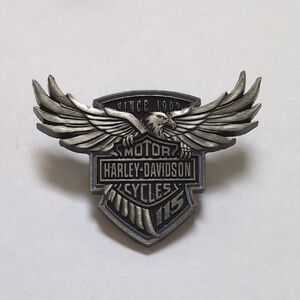 Harley-Davidson Gray Eagle Emblem Pin